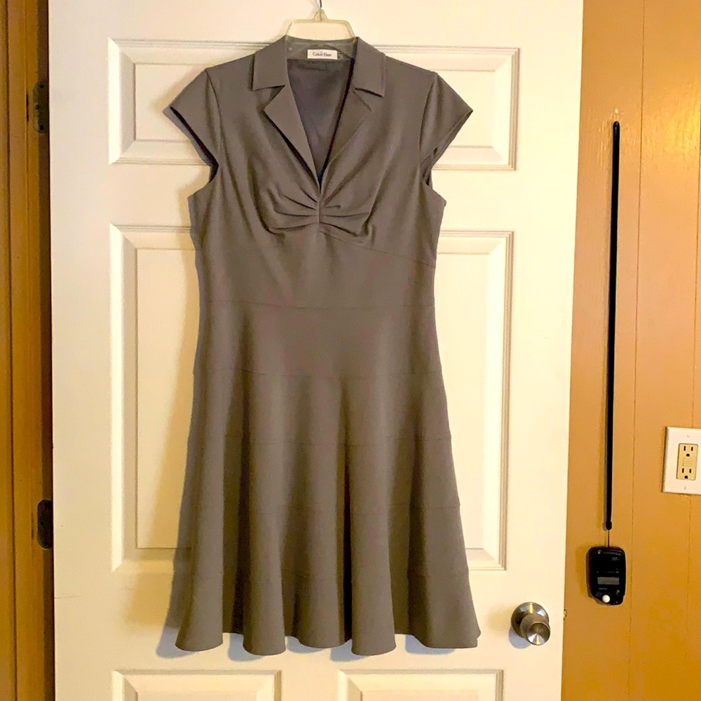 Gray Calvin Klein Dress